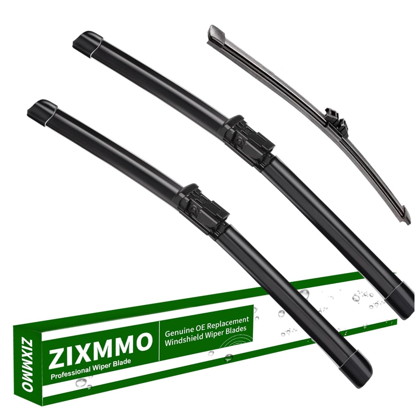 3 Factory Wiper Blades Replacement for BMW X3 20182023BMW X4 20192023 Original Equipment Windshield Wiper Blades Set 262012Set of 3 Top Lock