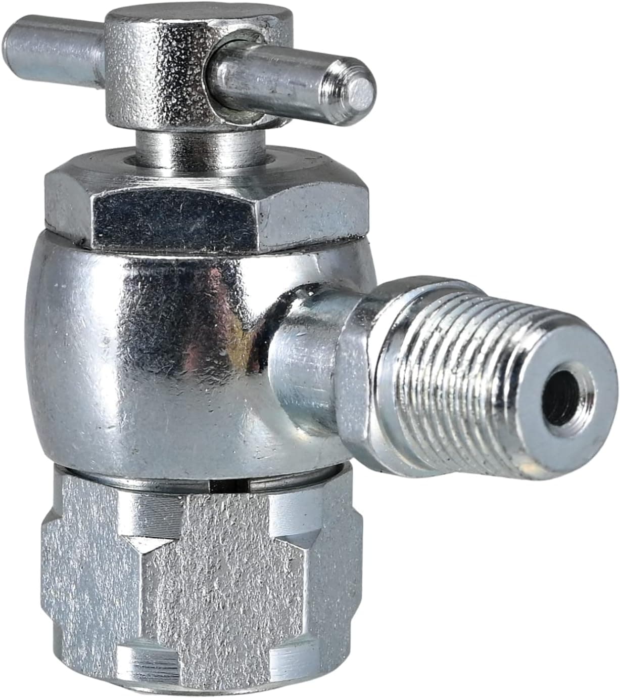 KZU High Pressure Strut Coupler, Aircraft Tool Schrader 556, No Loss Air Chuck for Shock Inflation