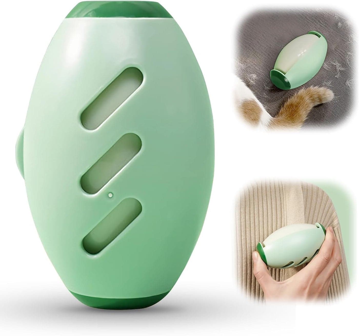 AMENDAS Reusable and Washable Lint Roller Ball, Mini Travel Size Lint Roller for Clothes, On The Go Lint Roller Ball, Small Portable Lint Ball Remover for Clothes and Pet Hair, Extra Sticky Gel