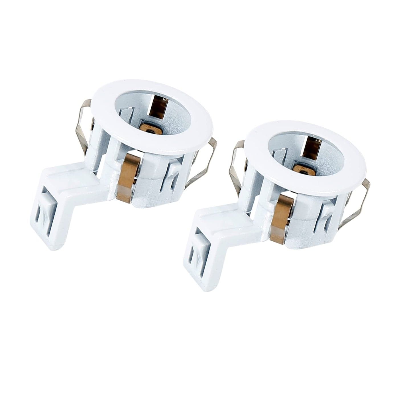 ACROPIX 8934833060A0 Car Rear Bumper Parking Sensor Retainer Fit for Toyota Sienna 2 Pcs White