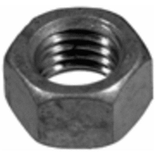 Coarse Galvanized Hex Nuts 1/2"-13