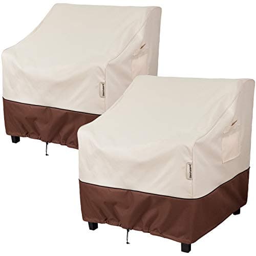 Bestalent Patio Chair Covers Outdoor Furniture Covers Waterproof Fits up to 32 W x 37 D x 36 H 2Pack