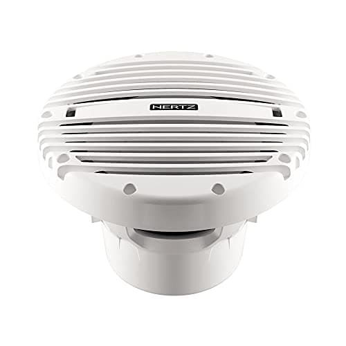 HERTZ HMS-10-B 10" 250 Watts RMS 4-Ohm Marine Infinite Baffle Subwoofer, White