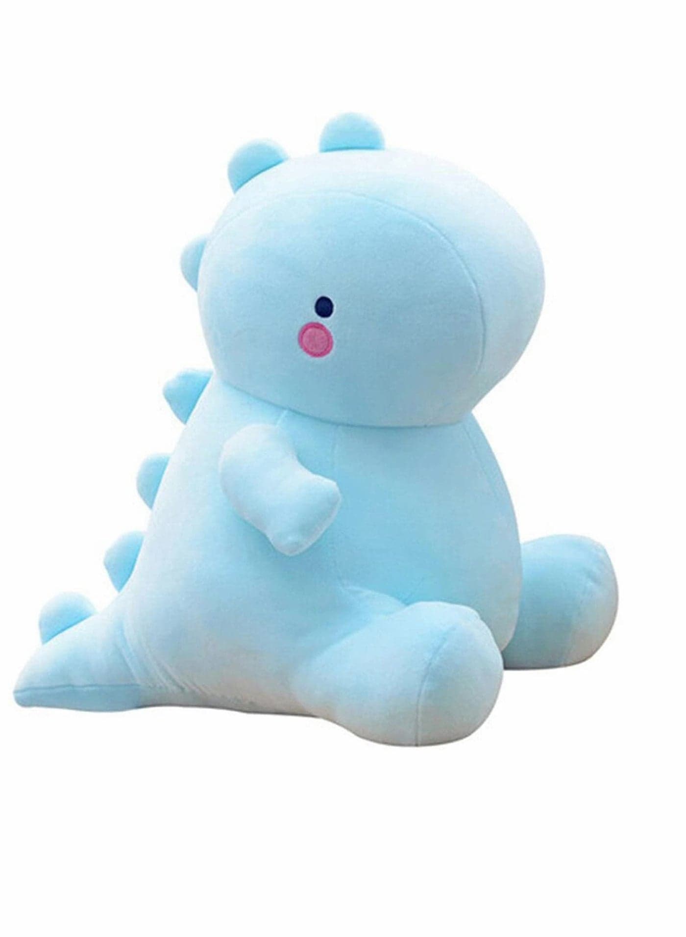Plush Toys, Cute Dinosaur Fat Stuffed Animals Toys Dolls, Soft Animal Dino Plushie, Birthday Gifts for Kids Girls Boys Blue 12 inch