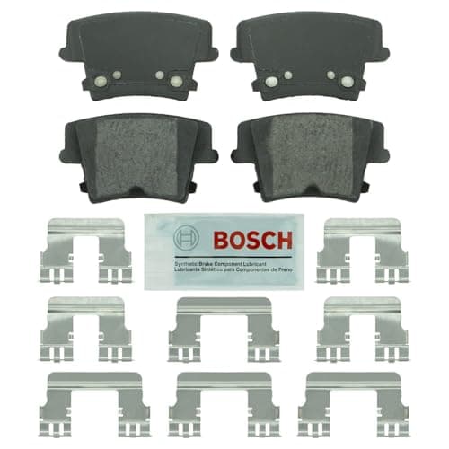 Bosch Automotive BE1057H Blue SemiMetallic Disc Brake Pad Set With Hardware Compatible With Select Chrysler 300 Dodge Challenger Charger Magnum REAR