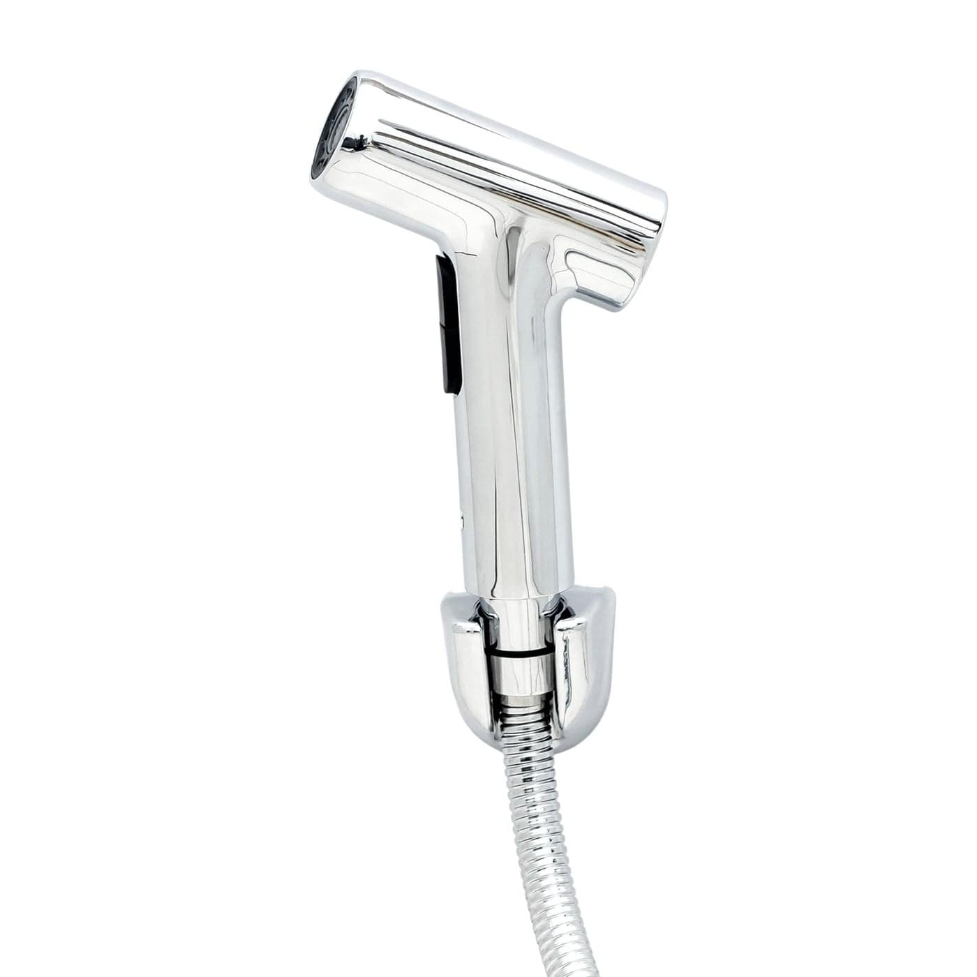BonKaso ABS Health Faucet 2 Modes Jet Spray for Toilet Handheld Bidet Sprayer HighPressure Soft Flow Modes LeakProof Push Button1M TangleFree Stainless Steel HoseFlexible Tube