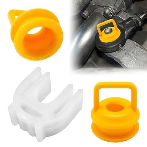Surosha 3PCS Transmission Shifter Linkage Cable Bushing Repair Kit 14104 15276979 52855956AG Shift Cable Bushing Clamp Compatible with Chevy Silverado 1500 2500 3500 Buick GMC JEEP RAM Dodge