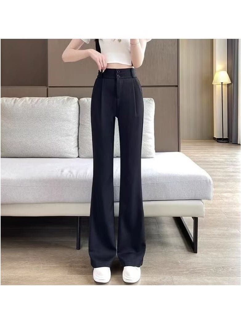 New Style Suit Pants, High-end Slim Fit Versatile Casual Wide Leg Pants