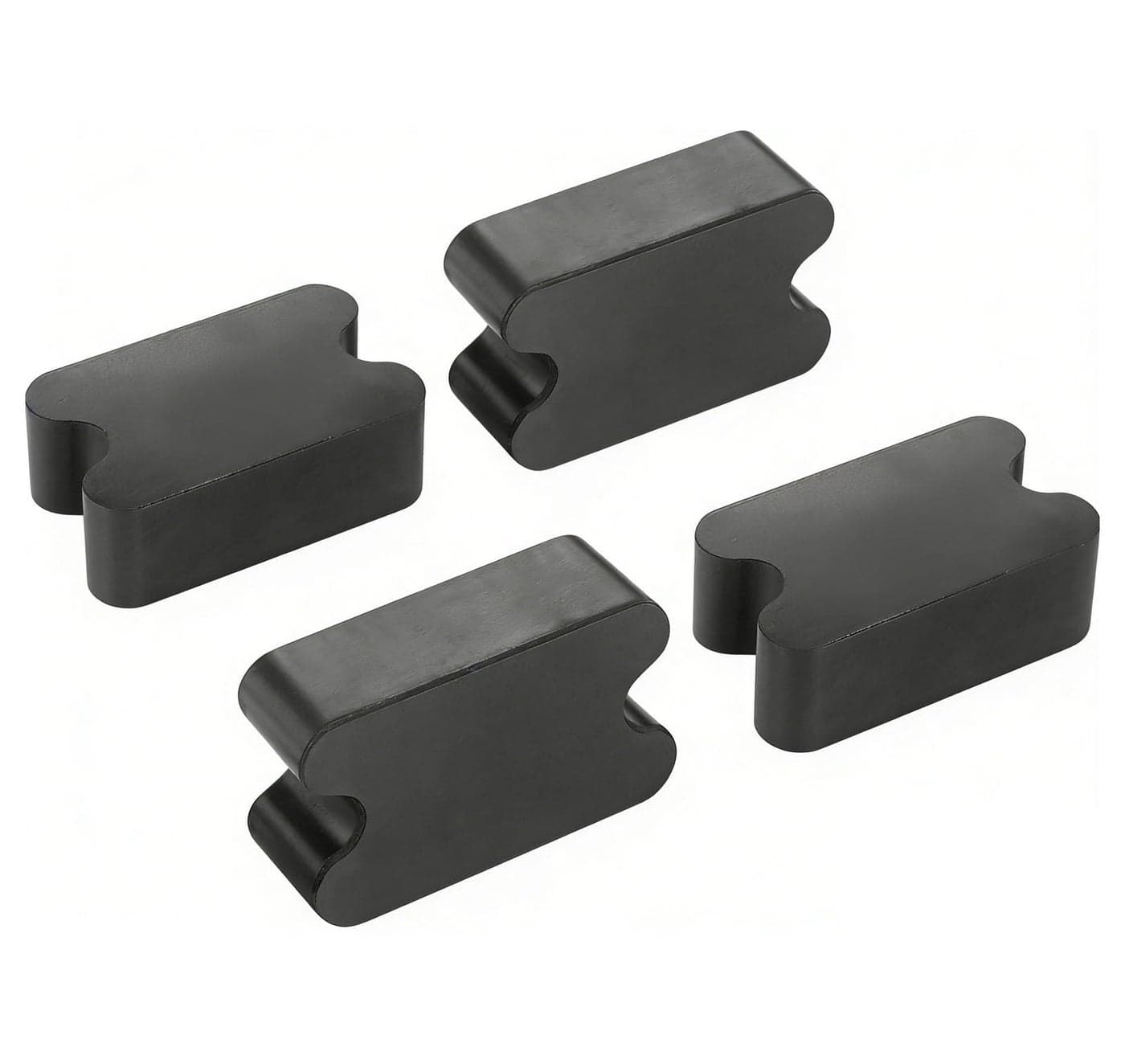 WINTOWIN Heavy-Duty Rubber Rear Coil Spring Spacer Boosters, 2” to 2.5” LIft Increases Spring Tension,2.5” Thick-4 Pack