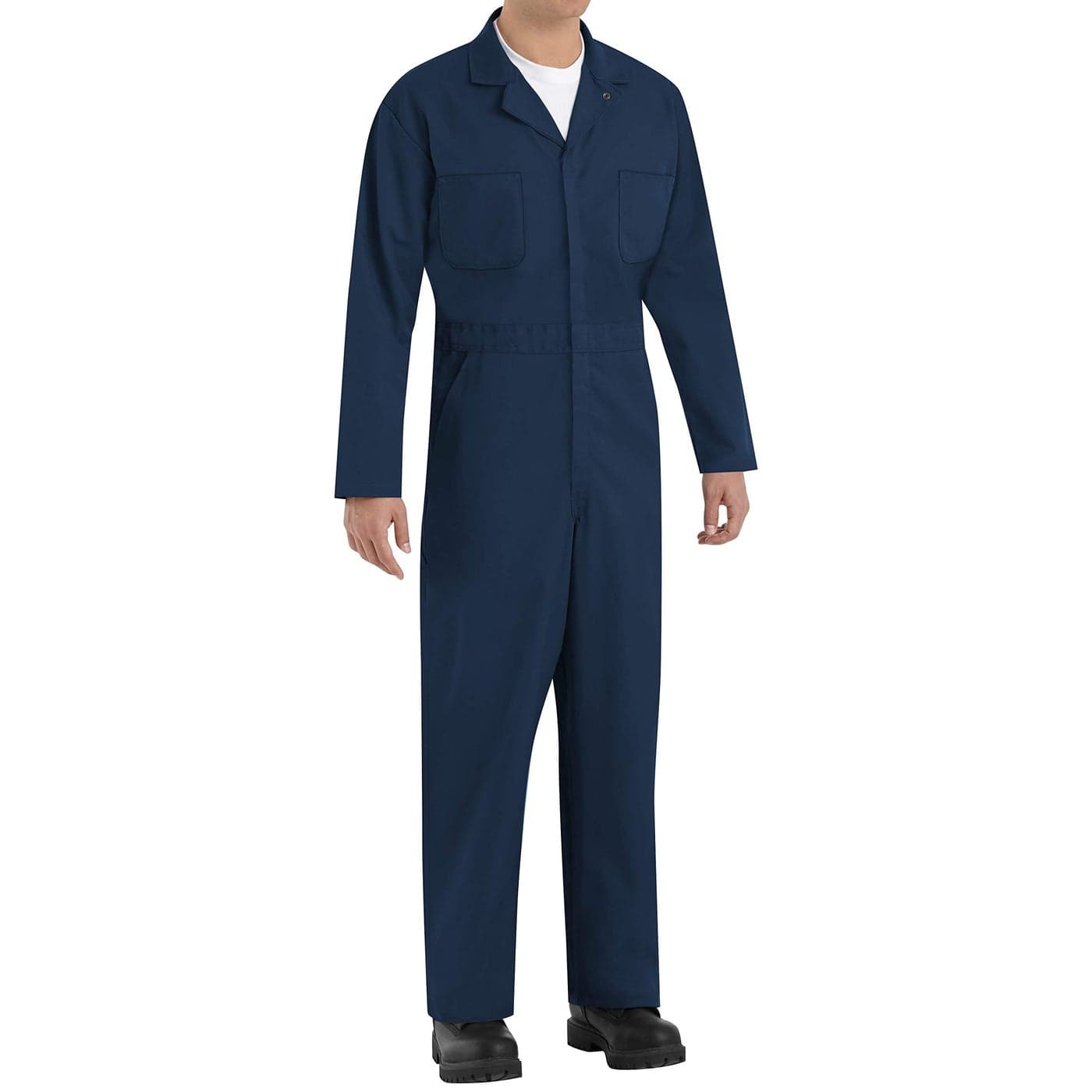 Red Kap Mens Tall Size Twill Action Back Coverall Navy 58 Long