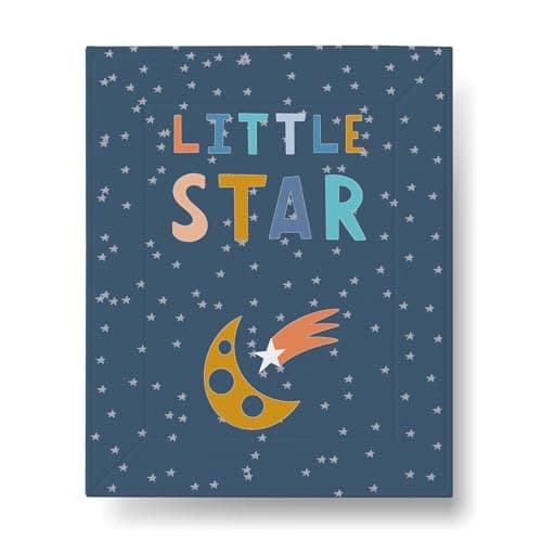 Tidy Sleep Baby Changing Mat – Waterproof, Foldable, Padded Diaper Changing Sheets for Newborns & Infants – Little Star (65 cm x 45 cm)