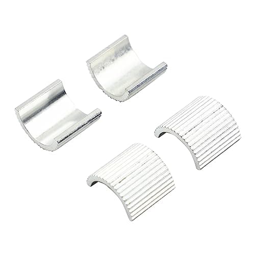 QIXIAMO Motorcycle Handlebar Mount r Clamp 22mm 78 Inch to 28mm 118 Inch Conversion Shim Spacer Handlebar Shim Adapter Silver