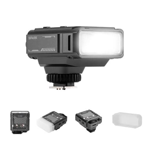 VILTROX Spark Z3 F Z3F TTL Camera Flash26Ws 6500k 7 Levels 650 FullPower Mini Flashes GN16 1s Recycling Time Speedlite Flash for Fuji Cameras Gray