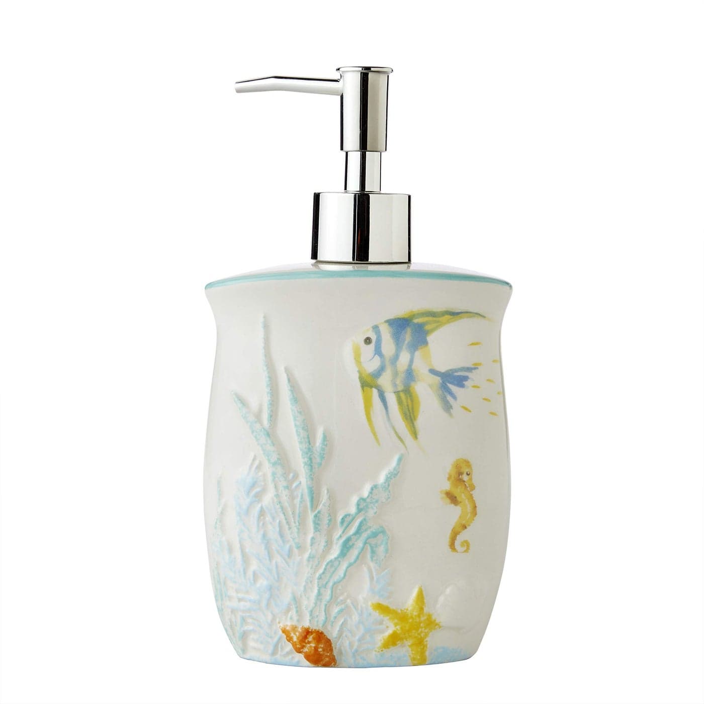 SKL Home Ocean Watercolor Soap Dispenser Multi
