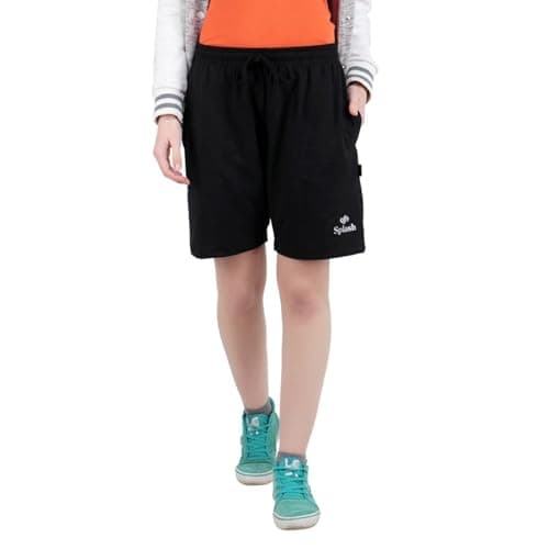 Splash - Women 's Shorts - Plain (Black, XL)