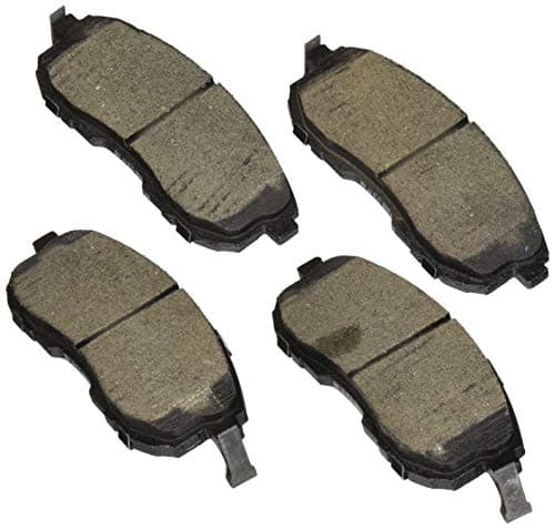 BOSCH BE815AH Blue Ceramic Disc Brake Pad Set with Hardware Compatible with Select Infiniti I35 Nissan Altima Juke Maxima Sentra Versa Suzuki SX4 Crossover FRONT