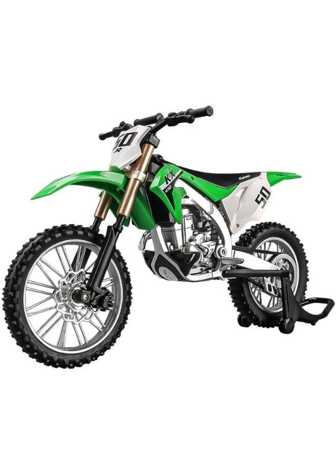 1:12 Mountain Bike Alloy Model With Kickstand , Simulated Alloy Bicycle Model , Front Wheel Rotatable Design , Competitive Extreme Cross-country Bike, Professional Bicycle Toy , Alloy Toy Vehicle Collection Ornament, Ideal Gift For Kids Boys Girls , Party Supplies For Collection Commemoration Displ