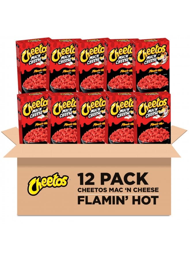 Cheetos Mac & Cheese Flamin' Hot 5.6oz Boxes (Pack of 12)