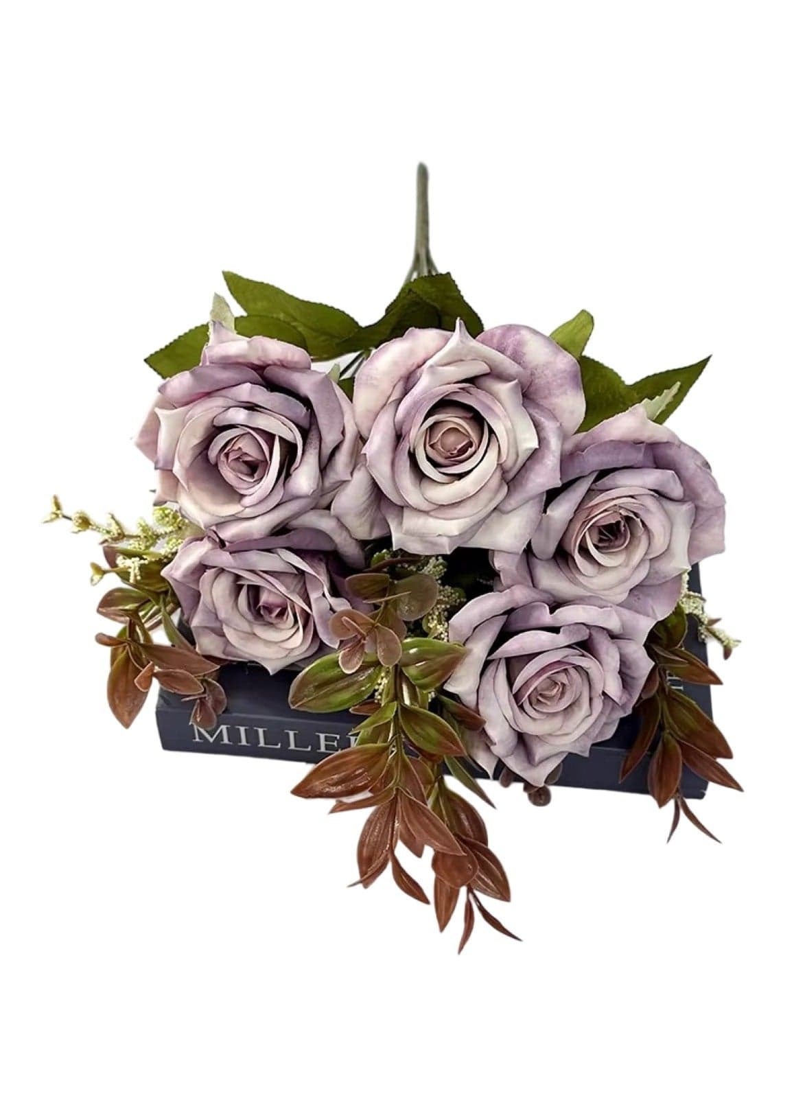 Artificial Flower Decor for Home, Parties, and Weddings Dark Purple