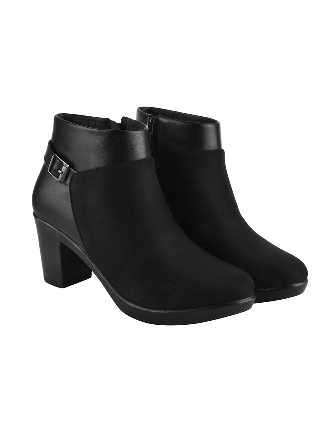Shoetopia girls BT-3407 Black Ankle Boot - 6 UK (Girls-BT-3407-Black)