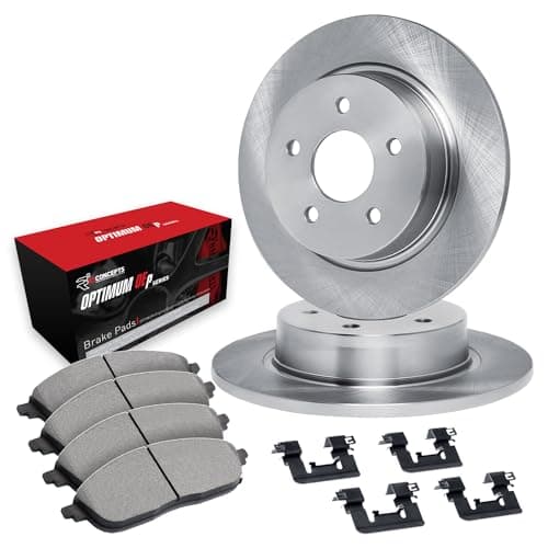 R1 Concepts Rear Brake Kit Fits 20162022 Honda HRV Optimum Oep Pads Blank Rotors Hardware 111 Rear