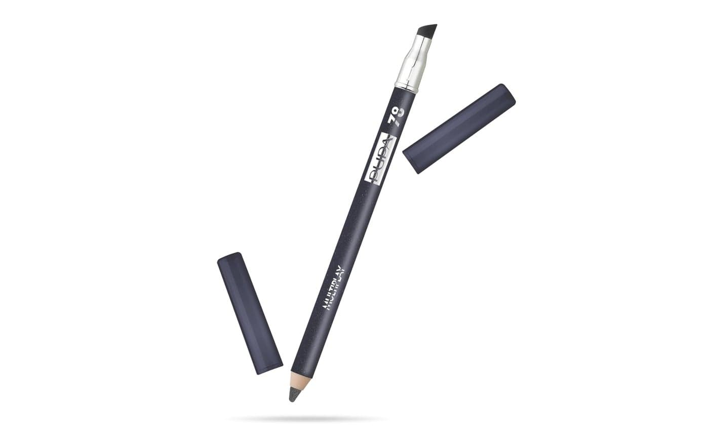 Pupa Milano Multiplay Eye Pencil Creamy Blendable Eyeliner With Smudge Tip Long Wearing Glamorous Intensity Smooth And Lasting Color Liner For Waterline Or Lid 78 Denim Obsession 004 Oz