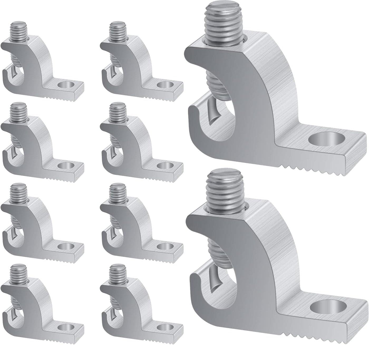 Pool Bonding Lug with CorrosionResistant and HighConductivity Aluminum 414 Wire Range10 Packs