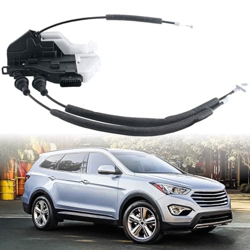 TCFWED Door Lock Latch Actuator Compatible with Hyundai Santa Fe/Santa Fe Sport 2013-2018,Santa Fe XL 2013-2019, Front Passenger Side,Replace # 81320-2W010,813202W010