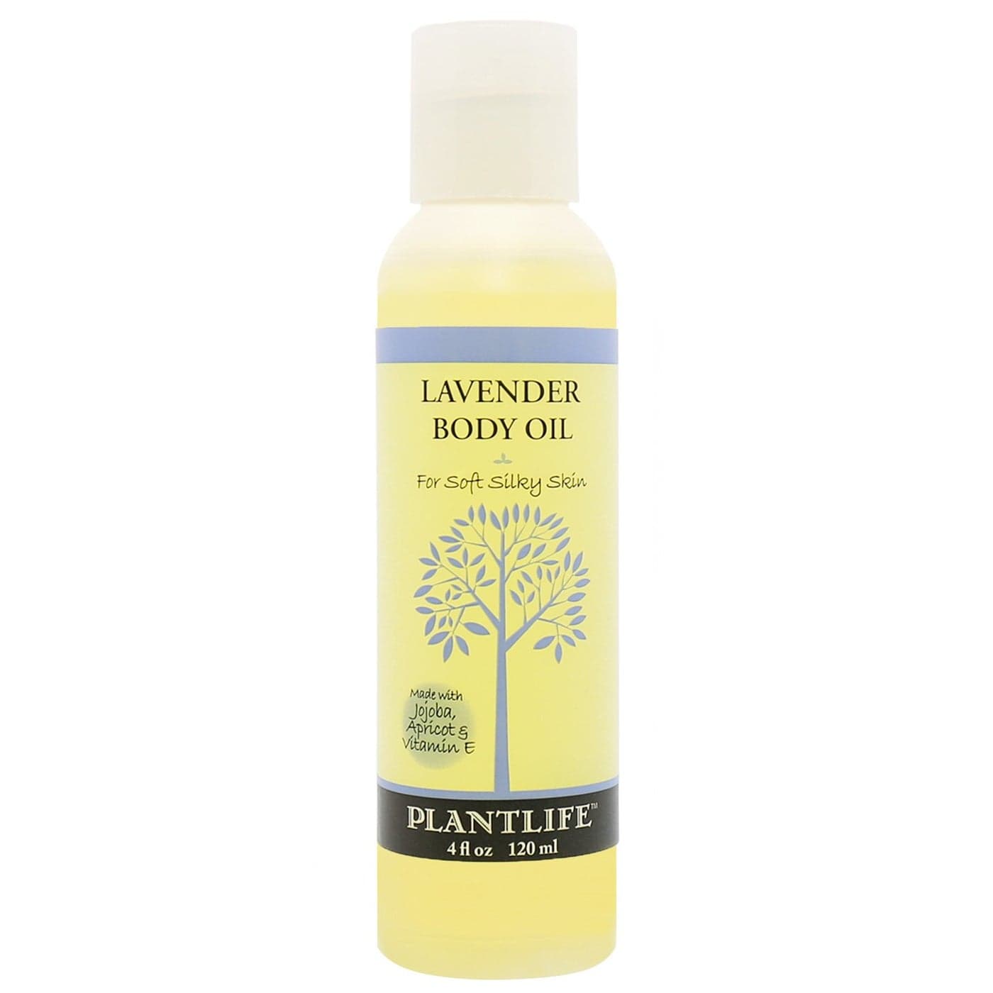 Plantlife Lavender Body Oil Moisturizing Natural Body Oil for All Skin Types Nourishing Dry Skin and Making It Feel Soft and Silky for Women Men Bath Body Massage Oil 4oz