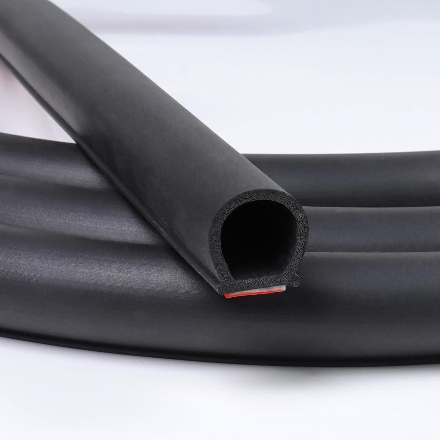 GoldWheel 3/4"×3/4" D-Shape Weather Stripping 8FT Heavy Duty Bulb Seal for Automotive and RV