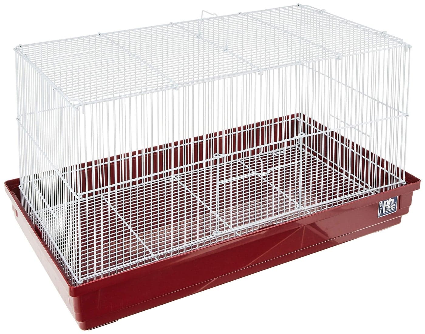 Prevue Hendryx SP2060R Deluxe Hamster and Gerbil Cage, Bordeaux Red,Small