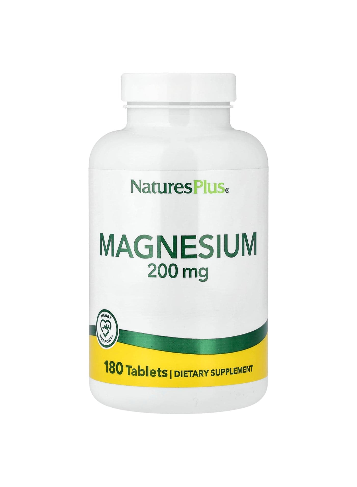 Magnesium, 200 mg, 180 Tablets