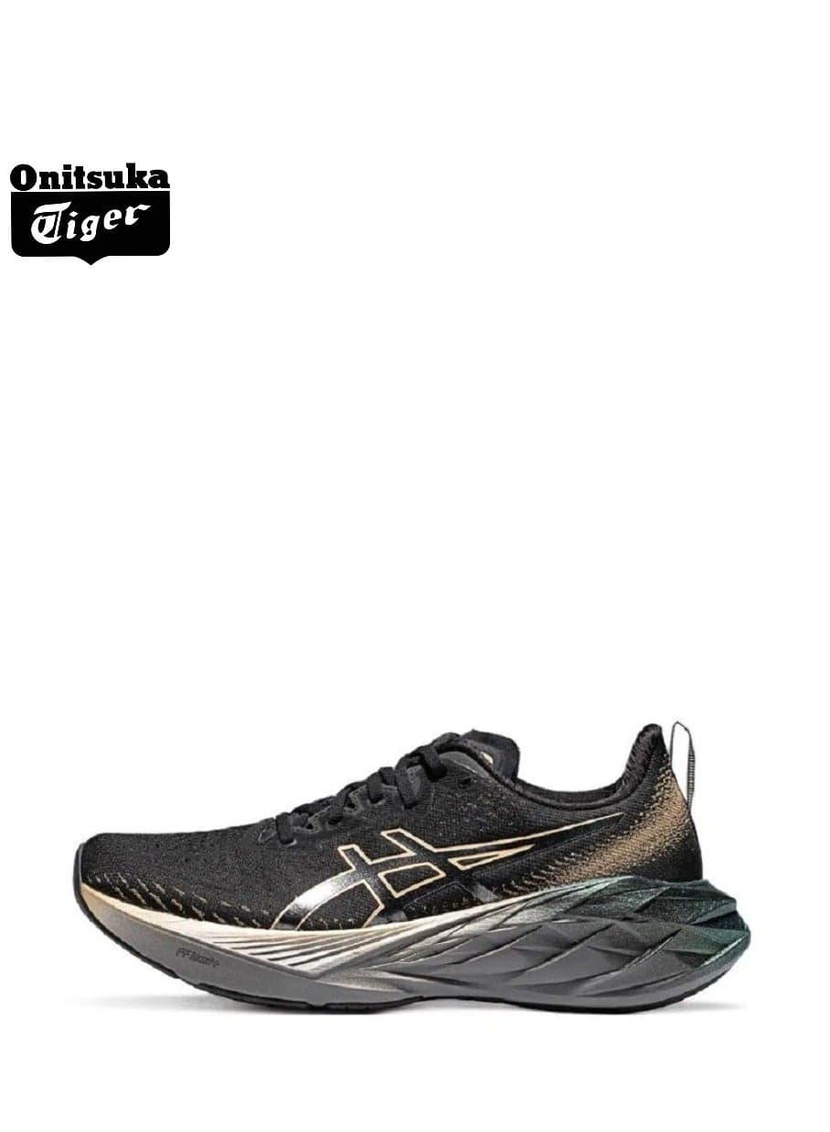 Outdoor Running Shoes Black/Beige/Yellow for Beginner Runners/Marathon/Long Distance Running for Men/Women/Students
