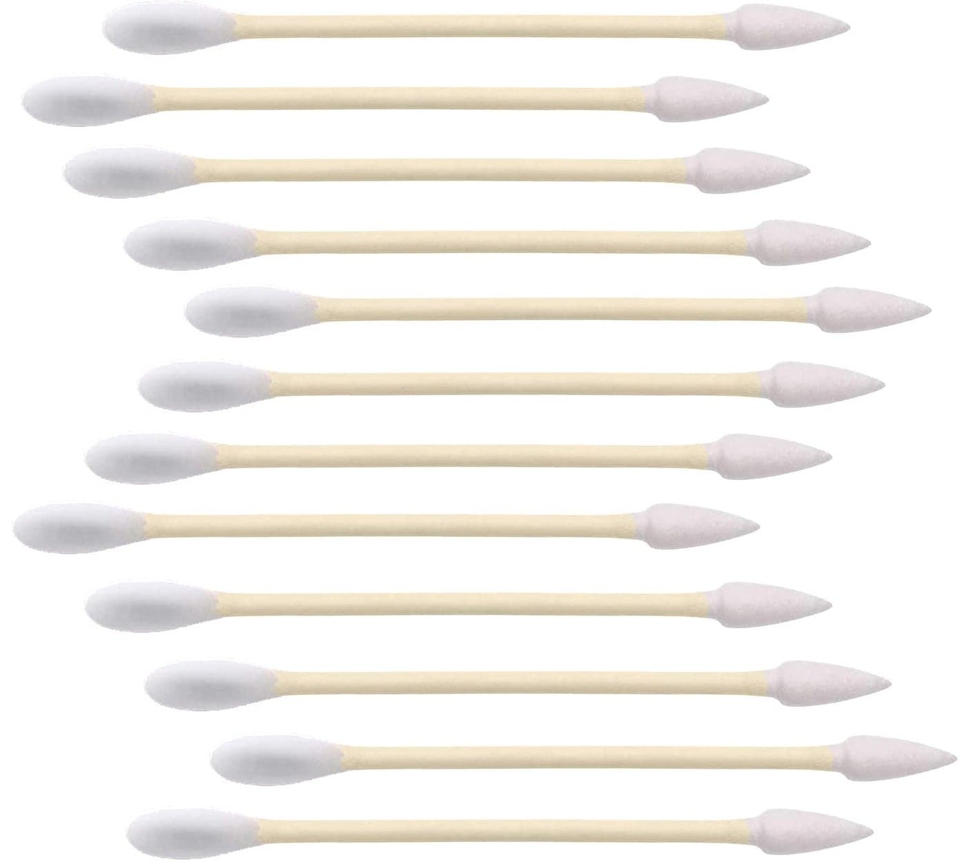 1000 Count Organic Bamboo Cotton Swabs PointyRound Head Biodegradable Wooden Cotton Buds for Ear Plastic Free Double Ear Cotton Sticks for Cleaning Makeup