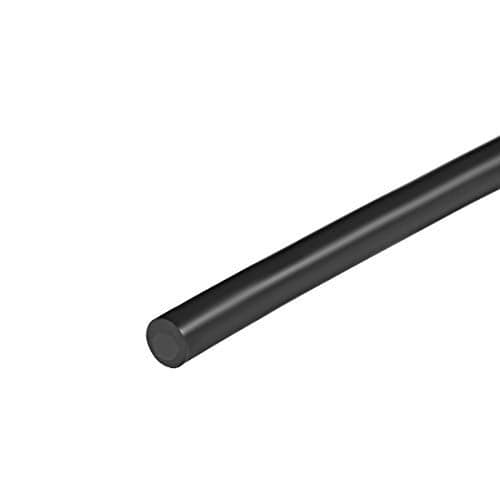 uxcell Silicone Tube, 1/8" (3mm) ID x 3/16" (5mm) OD 3 Meter/10ft Silicone Rubber Tube Air Hose Water Pipe for Pump Transfer Black