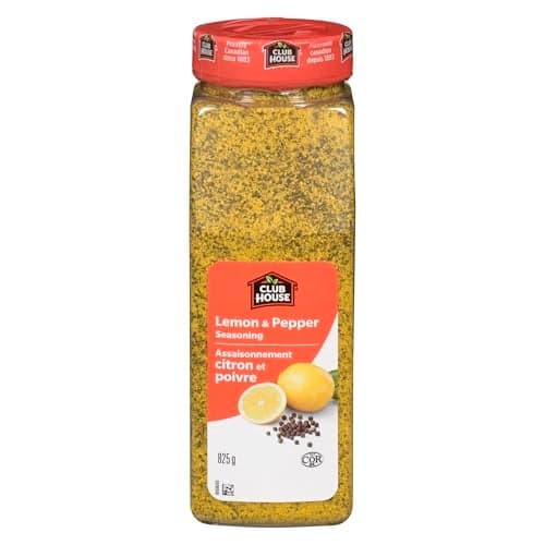 Club House Lemon & Pepper Seasoning 825g {Imported from Canada}