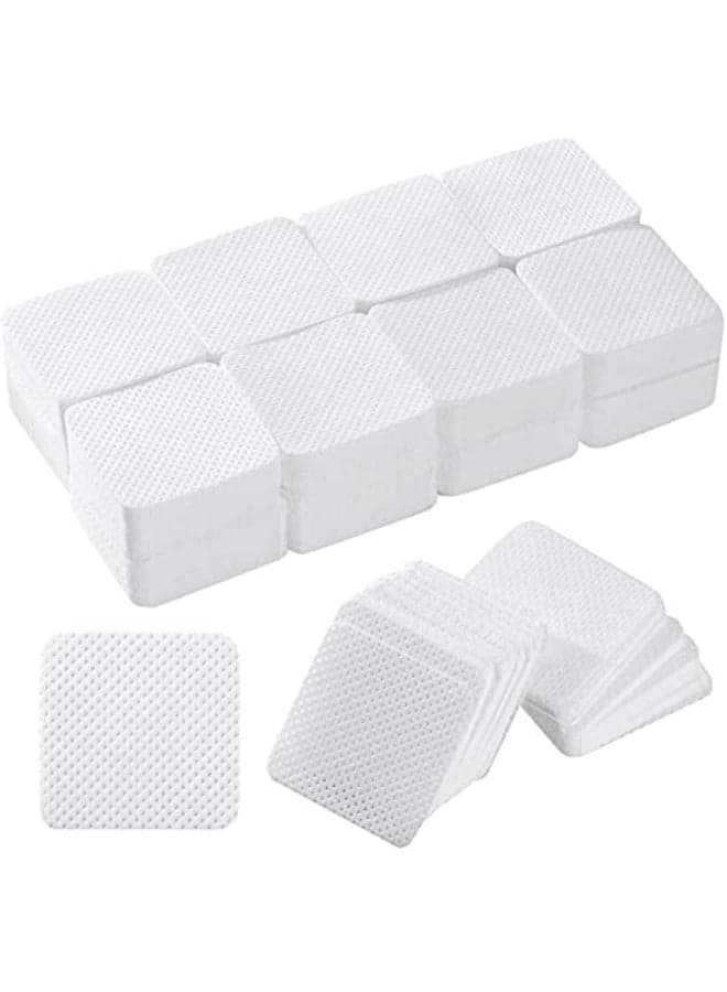 1000Pcs Nail Wipes Lint Free Gel Nail Polish Removers Cotton Pads Eyelash Extension Glue Cleaning Wipes