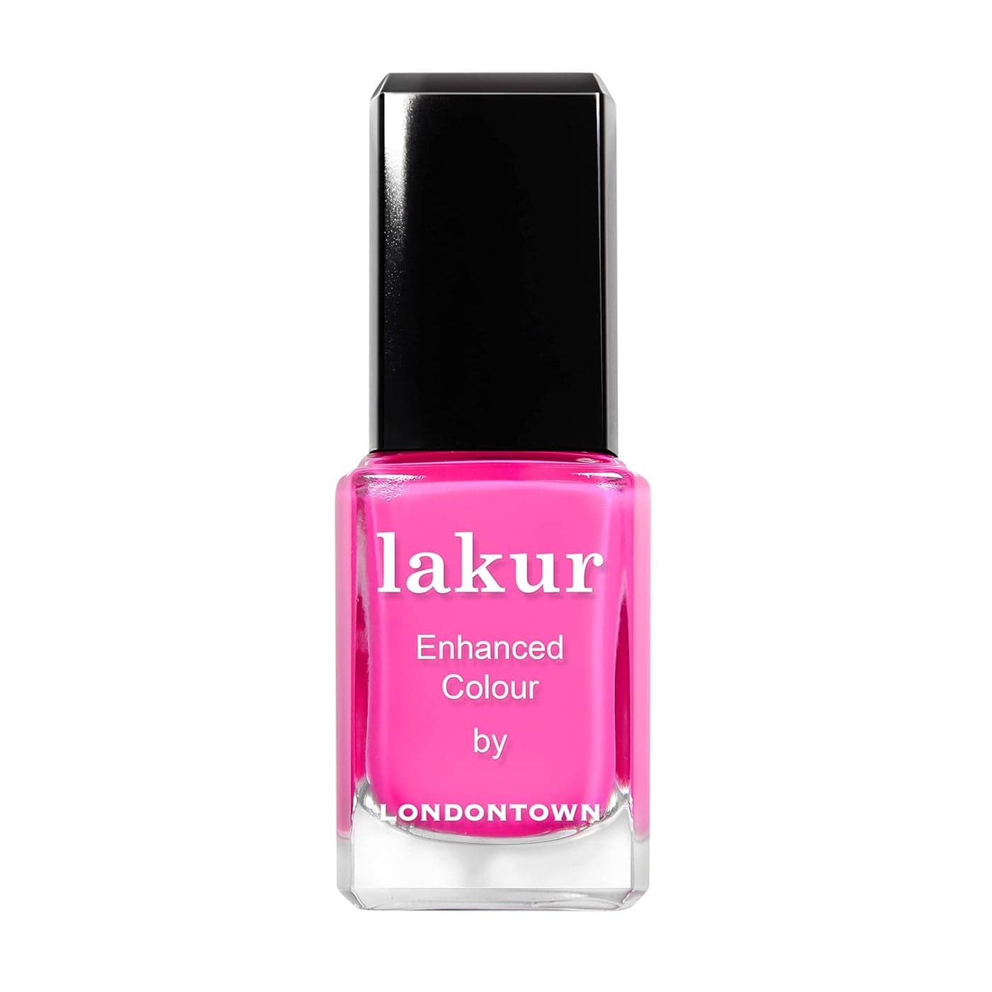 LONDONTOWN Lakur Nail Polish Pink Purple Shades Berry Punch 04 Fl Oz LongLasting StreakFree ChipResistant 21 Free NonToxic Vegan Nail Color Strengthens Hydrates Nails