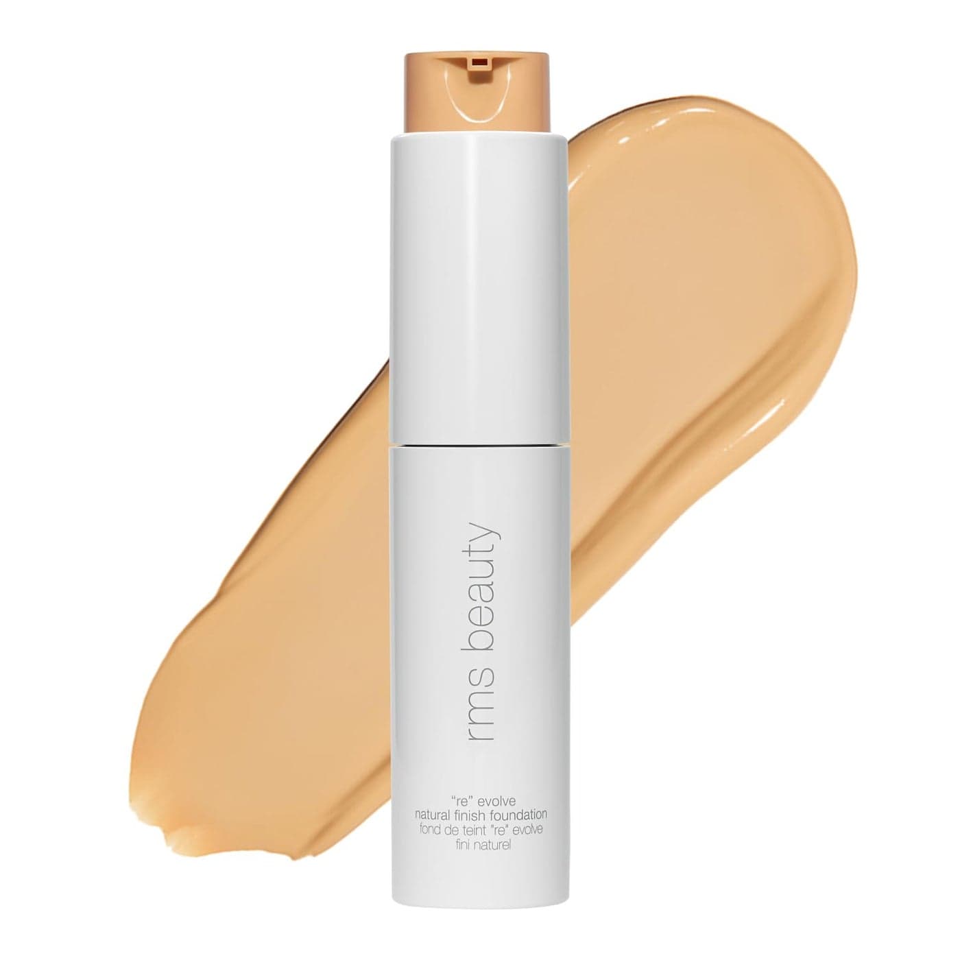 RMS Beauty ReEvolve Natural Finish Foundation Liquid Foundation Face Makeup Makeup Foundation Skin Tint Refillable Foundation Pump Make Up