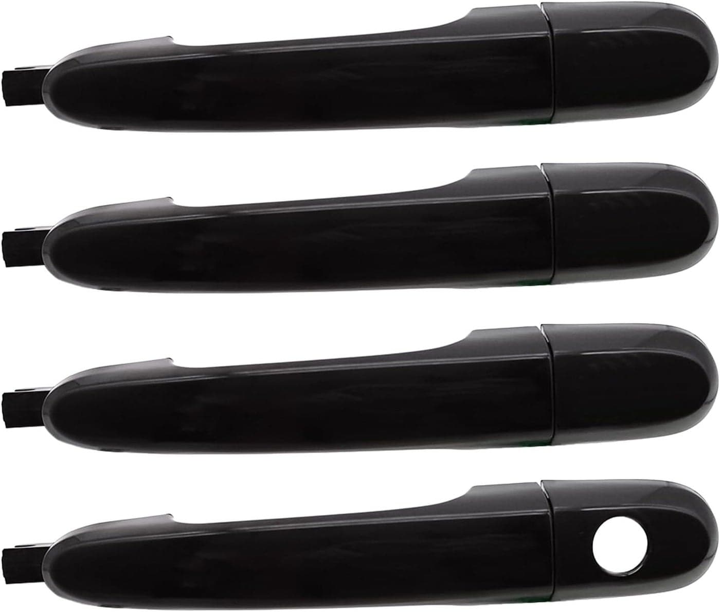 Lcyolada Set of 4 Exterior Door Handles for Kia Sportage 2005-2010