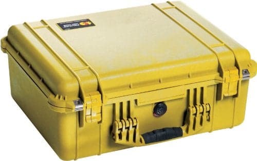 Pelican 1550 Case With Foam (Yellow)