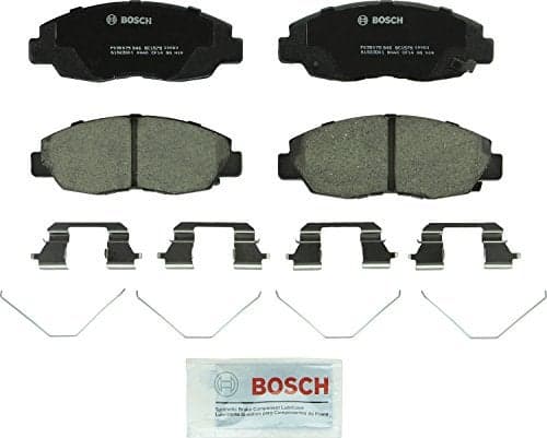 BOSCH BC1578 QuietCast Premium Ceramic Disc Brake Pad Set Compatible with Select Honda Civic FRONT