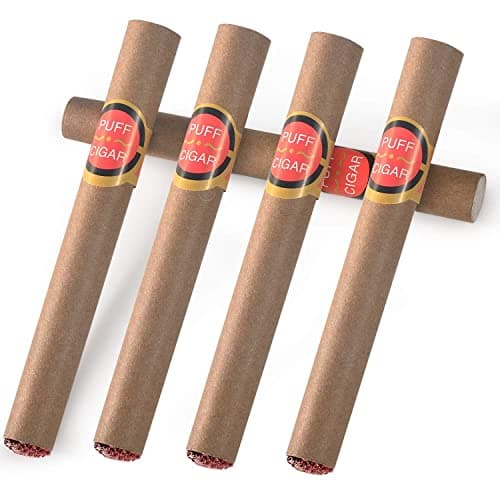 5 Pcs Fake Cigars Puff Cigarettes for Prank JokeNovelty Gag Gift 5pcs Fake Cigars