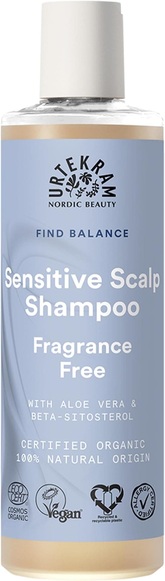 Urtekram Urtekram Fragrance Free Sensitive Scalp Shampoo 500ml