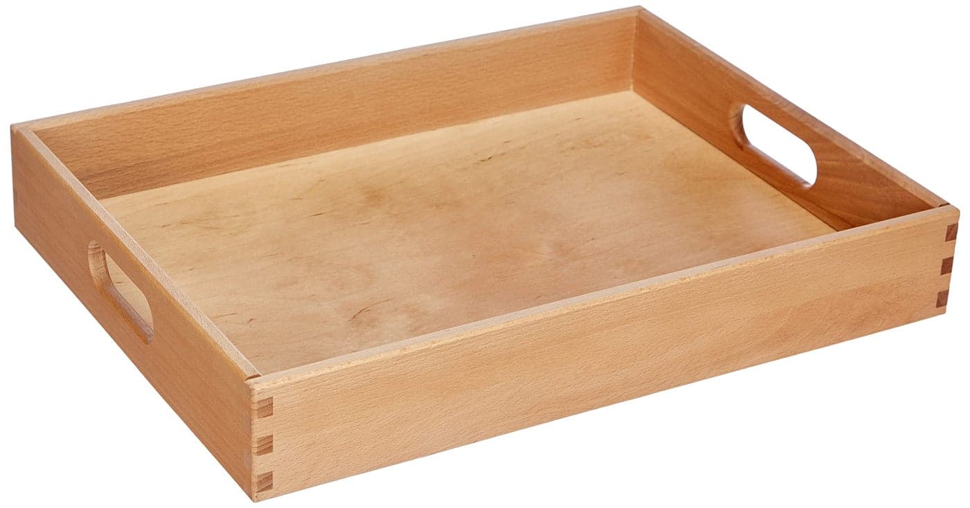 Zeller 13307 MultiPurpose Box 40 x 30 x 7 cm Beech Lacquered