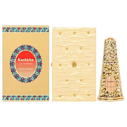 Swiss Arabian Kashkha Luxury Products From Dubai Long Lasting Addictive Personal EDP Spray Fragrance Seductive Signature Aroma 17 Oz
