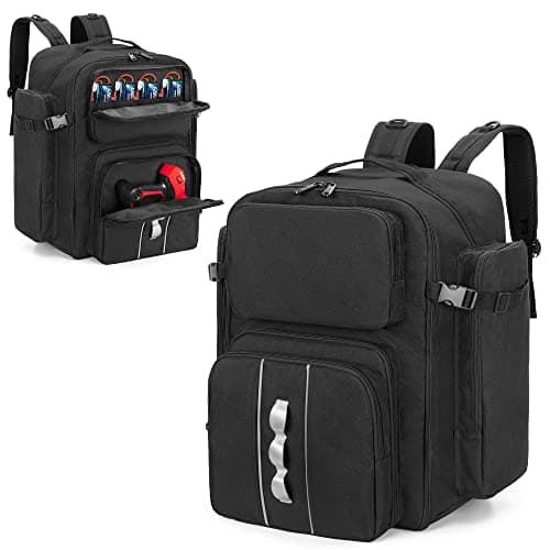 GOBUROS RC Backpack for 110 Car RC Storage Bag with Multi Pockets for Tools and Other Accessories Easy Carrying with Adjustable Shoulder Strap Patent Design
