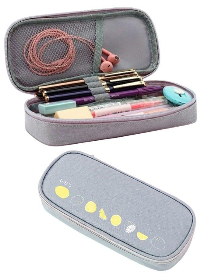 Pencil Case Large Capacity Pen Bag Pencil Bag with Zipper Stationery Storage Box Student School Supplies Suitable for the Beginning of School Season Beginning of School Gifts