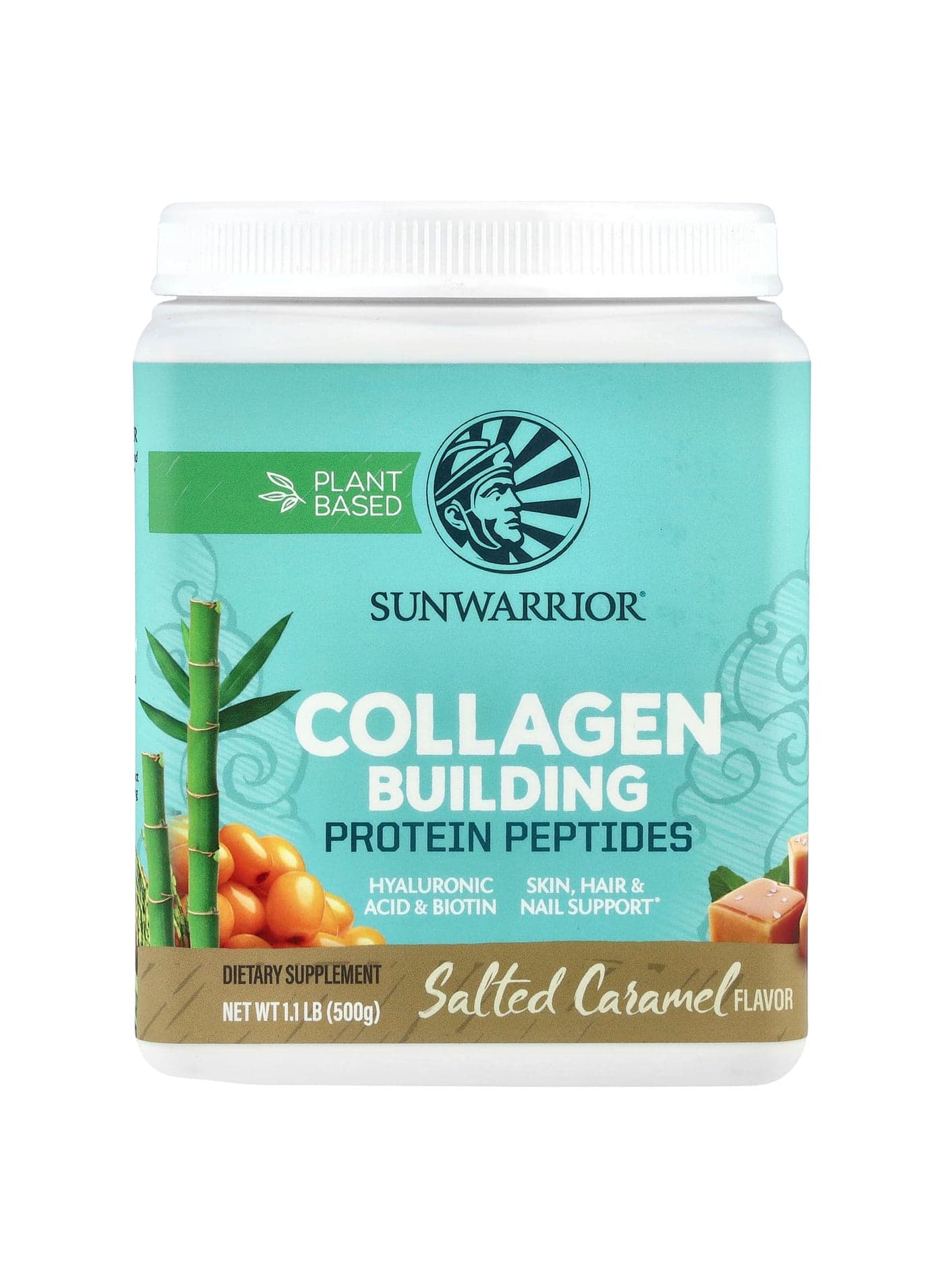 Collagen Building Protein Peptides, Salted Caramel, 1.1 lb (500 g)