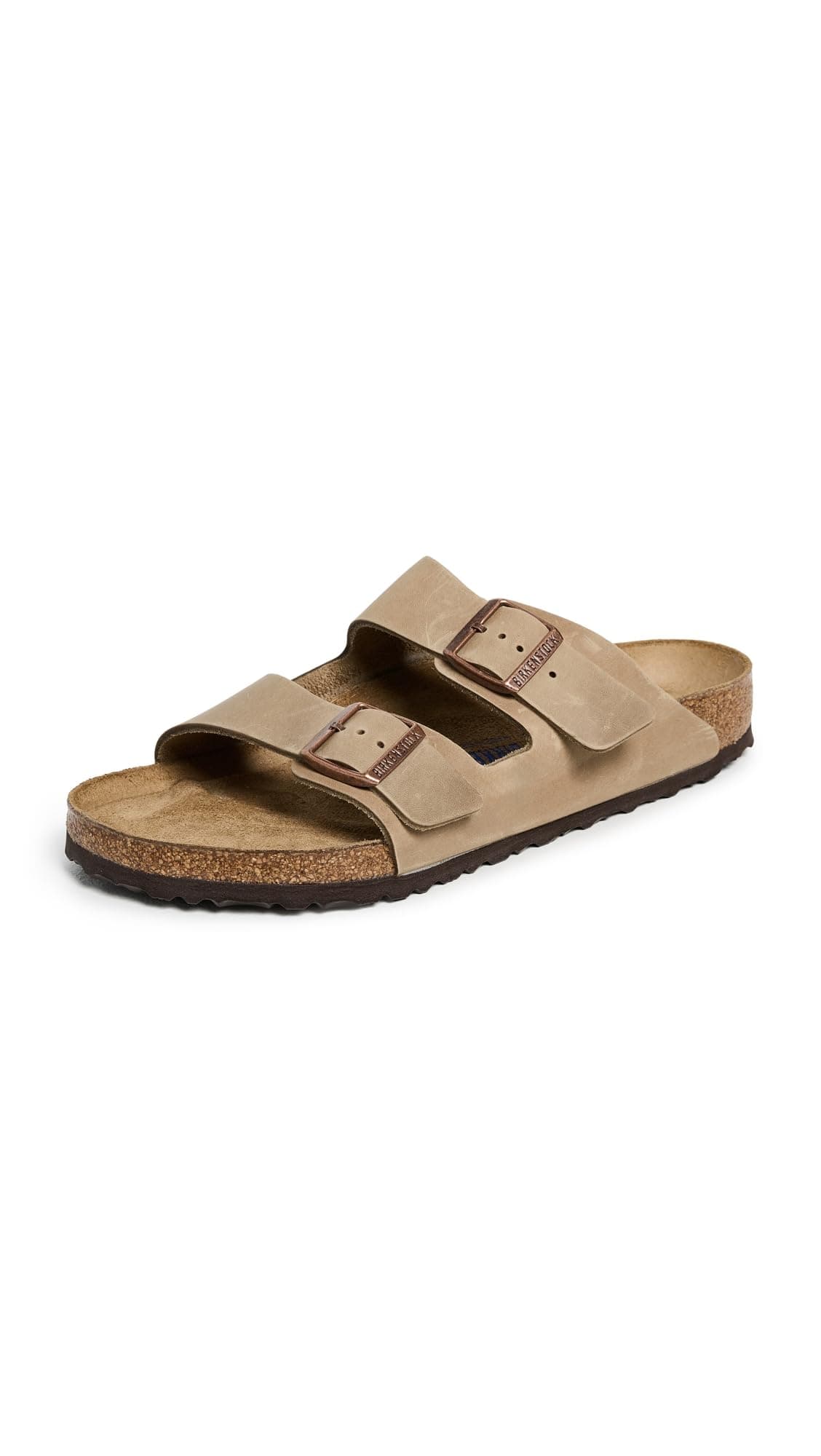 Birkenstock Unisex Arizona Soft Footbed Sandal, Tobacco Oiled Leather, 44 M EU/11-11.5 B(M) US Men